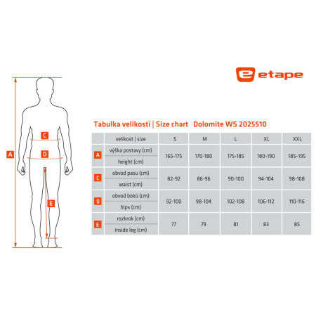 Pantaloni da uomo Etape Dolomite 2.0