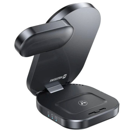 Caricabatterie senza fili Swissten MagBase 3-in-1