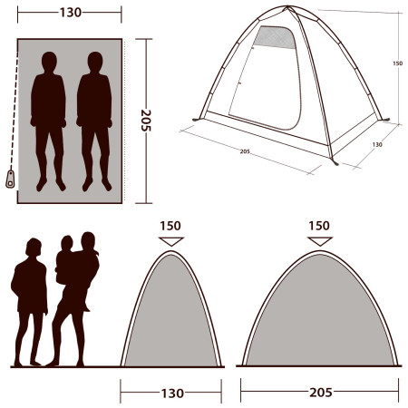 Tenda interna Outwell Free Standing Inner