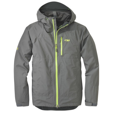 Giacca da uomo Outdoor Research Foray jacket (S18) grigio/giallo Pewter/LemonGrass