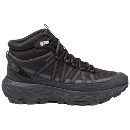 Scarpe da uomo Jack Wolfskin Wild Hike Texapore Mid M nero black