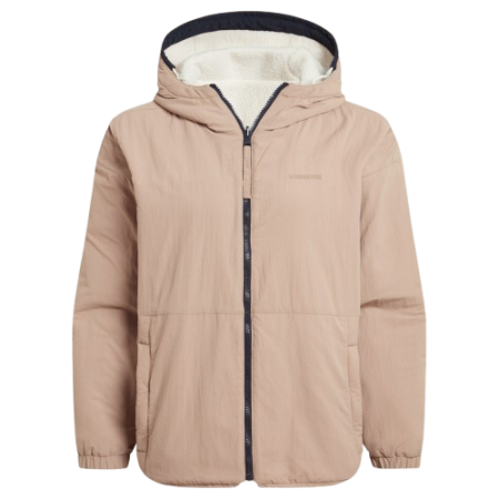 Giacca da donna Craghoppers Longlands Rev Jacket bianco/rosa Ecr/WrmBeige