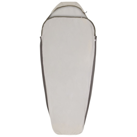Sacco lenzuolo Sea to Summit Silk Blend Sleeping Bag Liner - Mummy grigio chiaro Moonstruck Grey