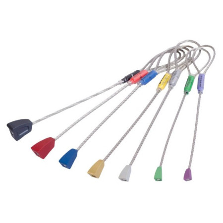 Nut set per arrampicata DMM Halfnut Set 1-7 Assorted