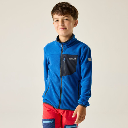 Felpa da bambino Regatta Junior Frankie F/Z Olympian Blu