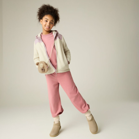 Felpa da bambino Regatta Myla Hybrid Jacket PowLilVan