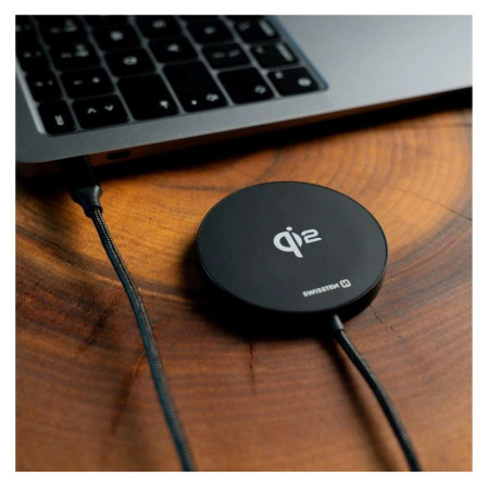 Caricabatterie senza fili Swissten MagPuck