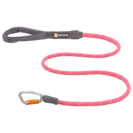 Guinzaglio per cane Ruffwear Knot-a-Leash™ rosa Fireweed Pink