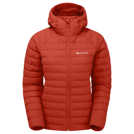 Piumino da donna Montane Resolve Hoodie rosso Saffron Red