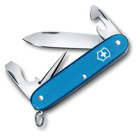 Coltello da tasca Victorinox Pioneer Alox LE 2020 blu Aquablue