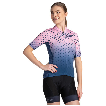 Maglietta da ciclismo da donna Kilpi Ritael rosa/blu light pink