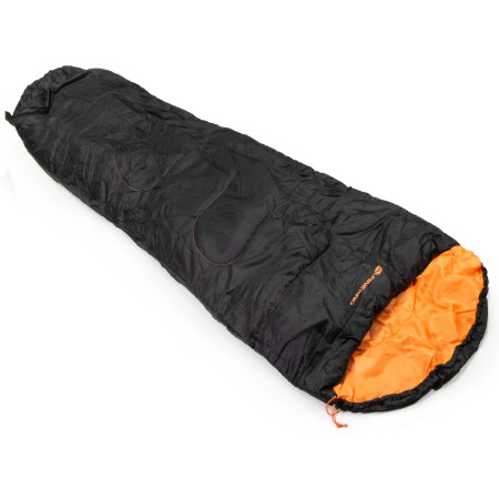 Sacco a pelo per bambino Alpine Pro Deline nero/arancio