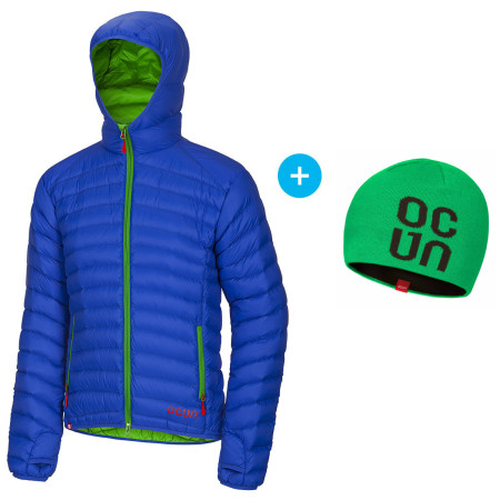 Giacca da uomo Ocún Tsunami men + čepice blu/verde
