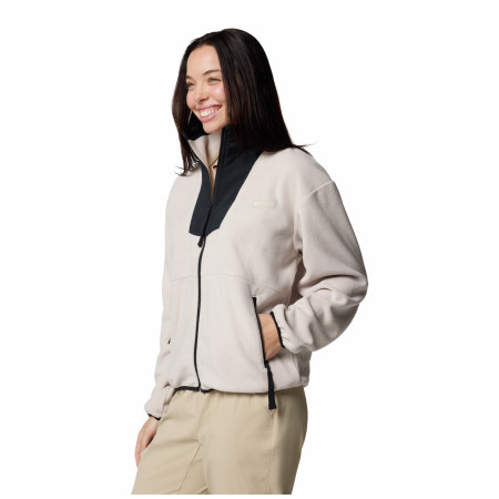 Felpa da donna Columbia Sequoia Grove™ Full Zip Fleece beige Dark Stone, Black