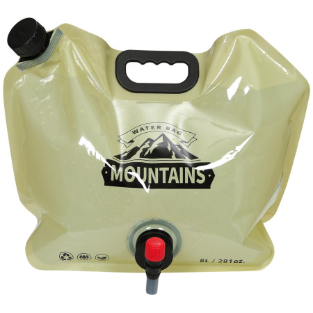 Portabagni Zulu Tanker 8l nero