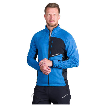 Felpa da uomo Northfinder Primo nero/blu 282blueblack