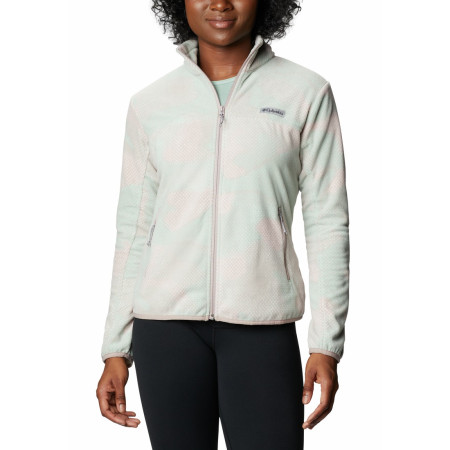 Felpa da donna Columbia Ali Peak Full Zip blu/rosa AquaToneCamo