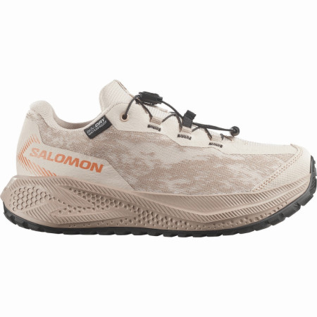 Scarpe da bambino Salomon Aero Grvl Wp J Tapioca-White Pepper-Nectarine
