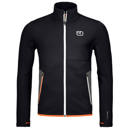 Felpa da uomo Ortovox Fleece Jacket nero BlackRaven