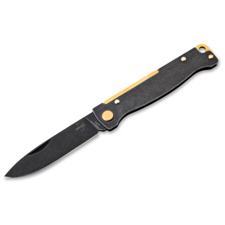 Coltello chiudubile Boker Atlas Black Stonewash Copper nero