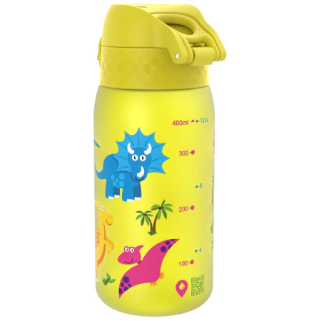 Bottiglia per bambini Ion8 Leak Proof Dinosaur 350 ml