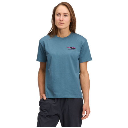Maglietta da donna Black Diamond W Mountainscape SS Tee