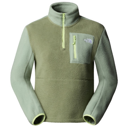 Felpa da donna The North Face W Yumiori 1/4 Zip verde Bark Mist/Slate Moss/As