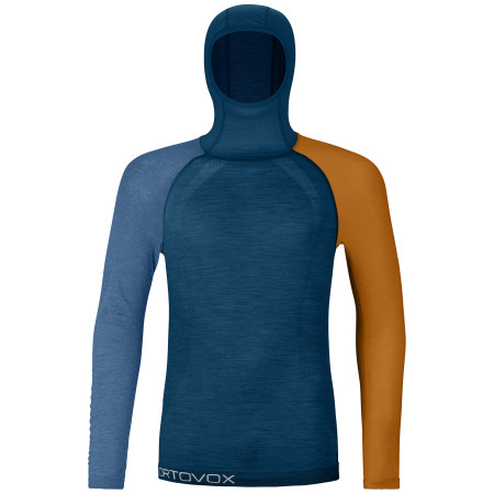 Felpa da uomo Ortovox 120 Comp Light Hoody M blu petrol blue