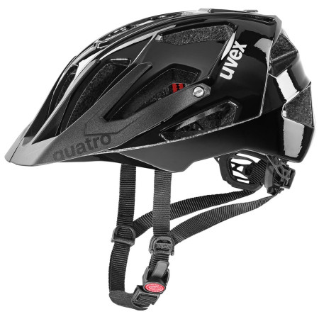 Casco da ciclismo Uvex Quatro nero black matt