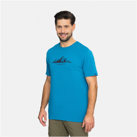 Maglietta funzionale da uomo Viking Lenta blu blue