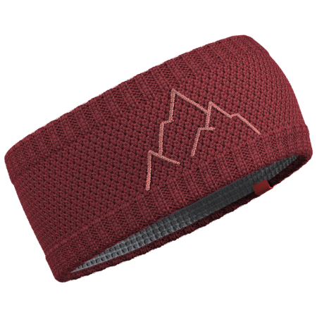 Fascia Hannah Astra rosso scuro garnet