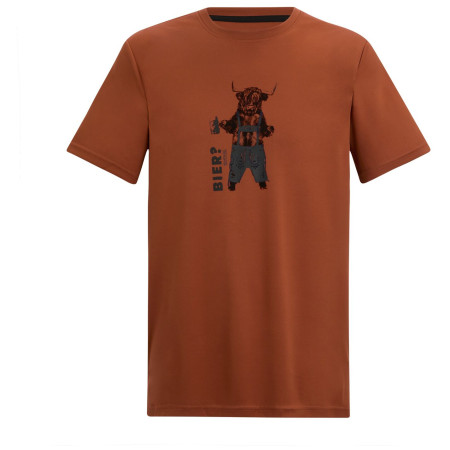 Maglietta da uomo Dare 2b Fingal Slogan marrone Brick
