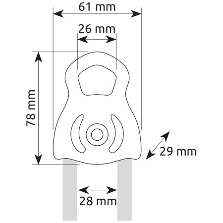 Puleggia Camp Tethys