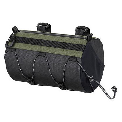 Borsa da manubrio Topeak Tubular BarBag nero/verde zelená