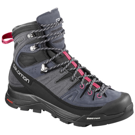 Scarpe da donna Salomon X Alp High Ltr Gtx W grigio/rosa CrownBlue/Graphite/VirtualPink