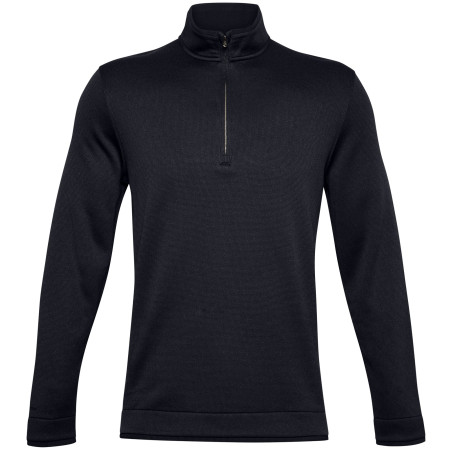 Felpa da uomo Under Armour Storm SF 1/2 Zip nero Black / Black / Black