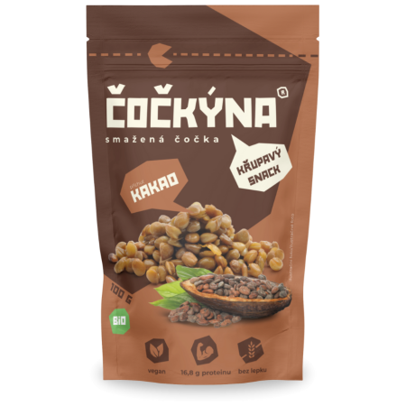 Cibo da viaggio Čočkýna Lenticchie fritte: Cacao