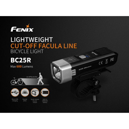 Luce anteriore Fenix BC25R