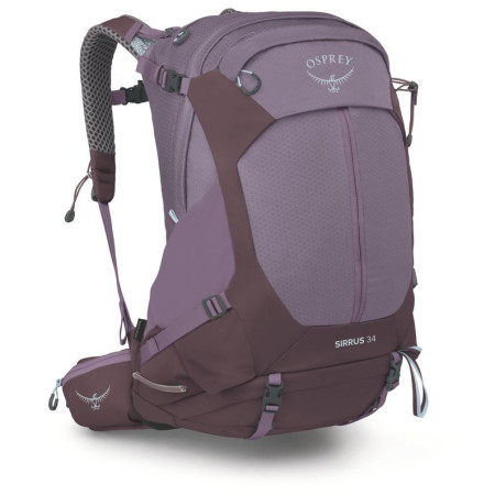 Zaino da escursionismo da donna Osprey Sirrus 34 viola purple dusk