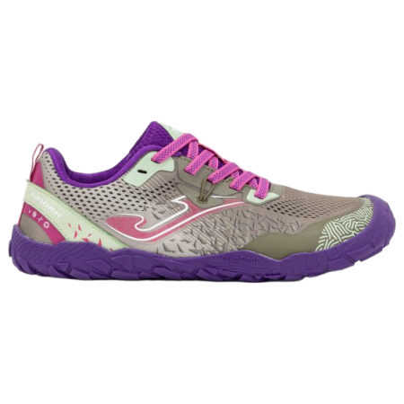 Scarpe barefoot per bambini Joma Tundra Junior Girl Gray viola GREY