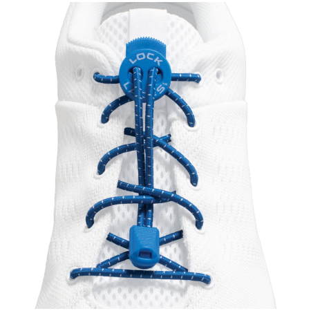 Lacci delle scarpe Lock Laces Original blu Royal Blue
