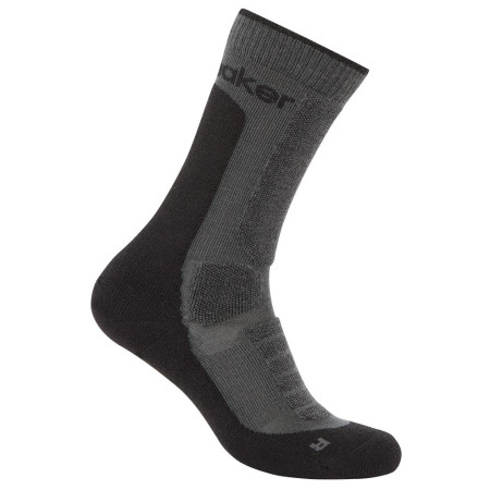 Calze Icebreaker W Mer Hike+ Heavy Crew nero/grigio Obsidian/Black