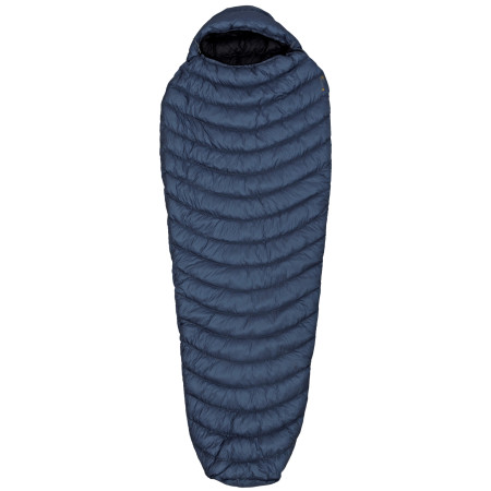 Sacco a pelo in piuma Warmpeace Scale 200 170 cm blu scuro SharkBlue/Black