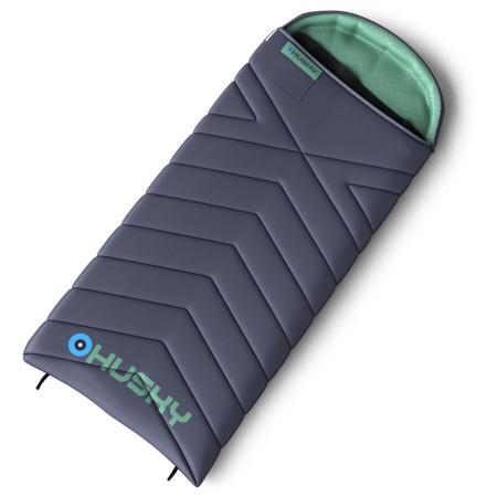 Sacco a pelo rettangolare Husky Guty blu scuro dark blue