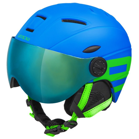 Casco da sci per bambini Etape Rider Pro blu/verde Blue/GreenMat