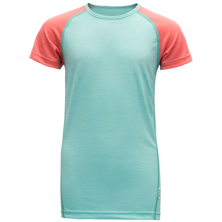 Maglietta da bambino Devold Breeze Junior T-Shirt (2019) azzurro Aruba