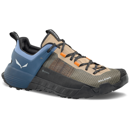 Scarpe da trekking da uomo Salewa Wildfire Nxt Gtx M beige/blu Quicksand/Dark Denim