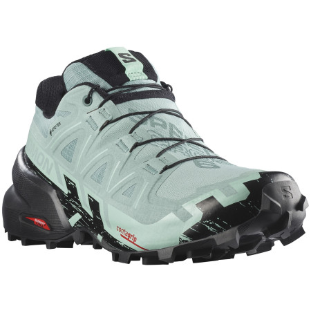 Scarpe da corsa da donna Salomon Speedcross 6 Gore-Tex nero/blu Aquifer / Black / Yucca
