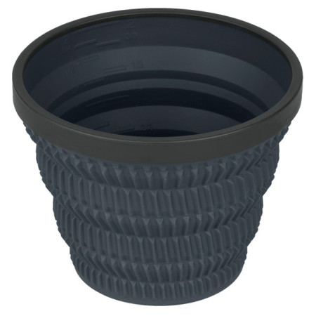 Bicchiere da viaggio Sea to Summit X-Mug Cool Grip nero Charcoal