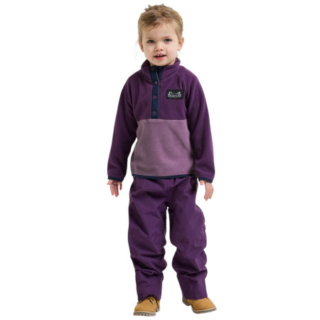Felpa da bambino Didriksons Monte Kids Half Bu 6 Northen Purple